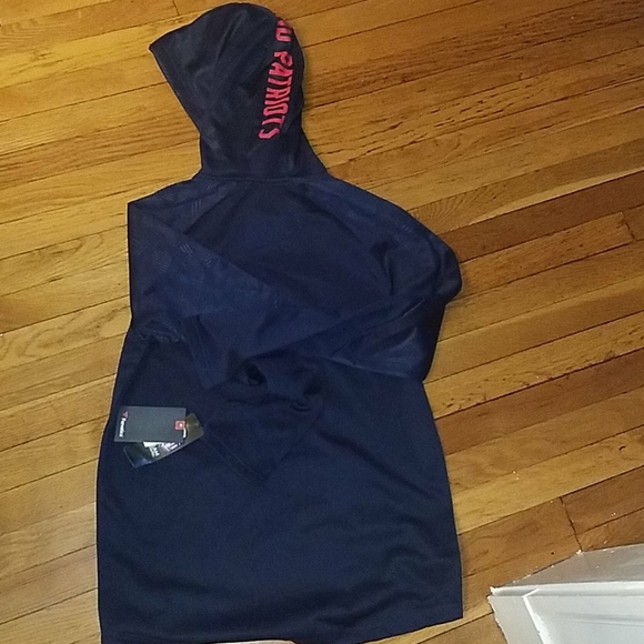New England Patriots Navy hooded sweatshirt - Picture 2 of 2